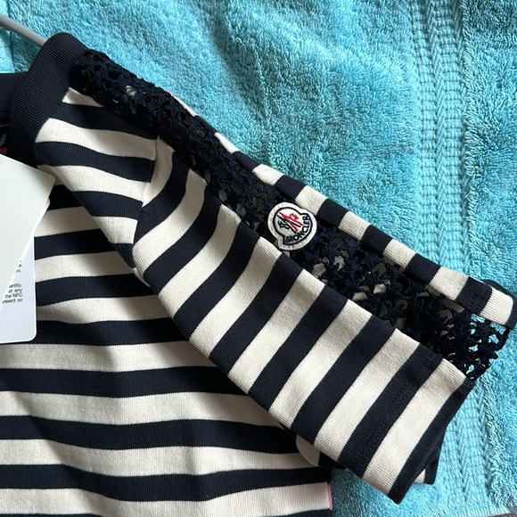 Moncler women's stripe dress Size L - Picture 9 of 11